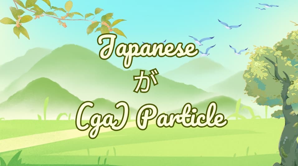 Japanese が (ga) Particle: Full Guide for Learners