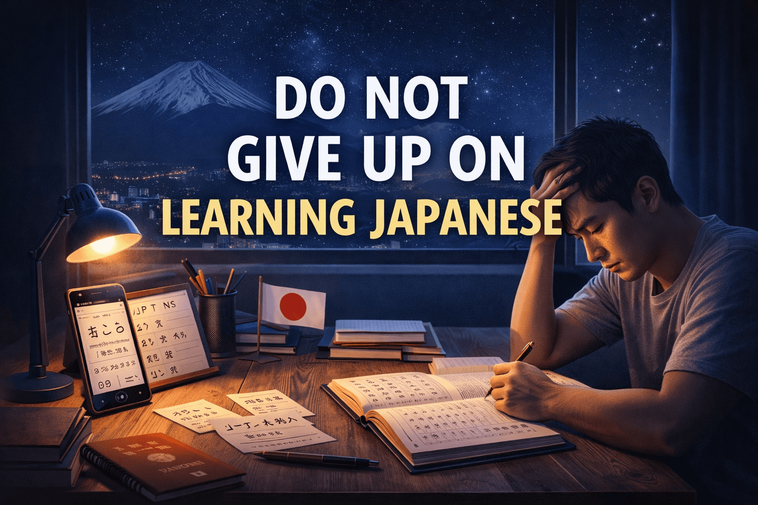 Do Not Give Up on Learning Japanese | Motivation for Japanese Language Learners
